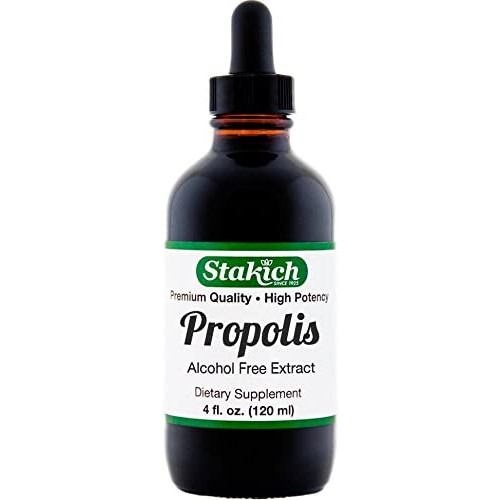 Stakich Bee Propolis 4 Ounce Liquid Extract - No Alcohol