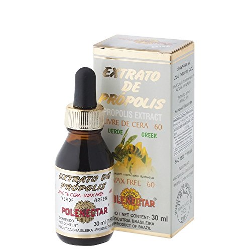 프로폴리스 2 Pack of Polenectar Brazil Premium Bee Propolis Extract Wax Free 60 30ml