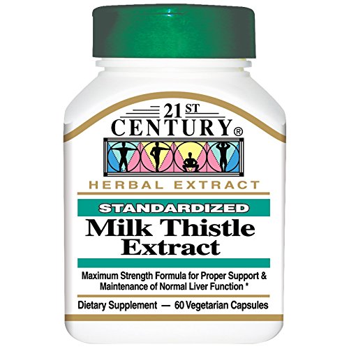 밀크시슬 21st Century Milk Thistle Extract 60 Veggie Caps