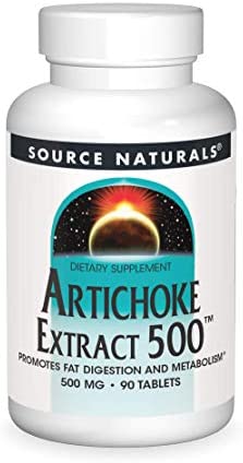 Source Naturals Artichoke Extract 500mg, 90 Tablets