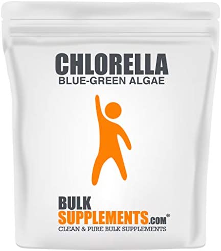 클로렐라 BulkSupplements Chlorella Blue-Green Algae Powder 1 Kilogram