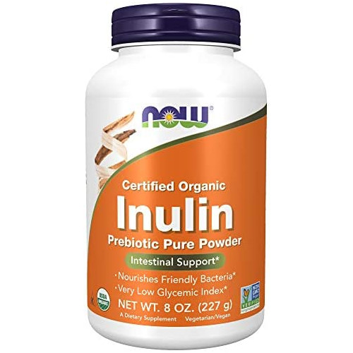 스피루리나 NOW Foods Inulin Prebiotic Fos