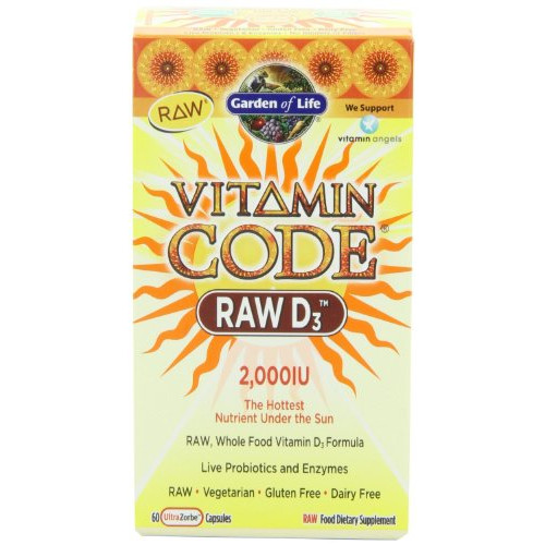 비타민 Garden of Life Vitamin Code RAW D3