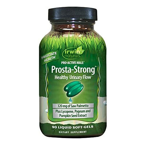 Irwin Naturals Prosta-Strong Dietary Supplement Liquid Gel Caps 90 Count Bottle