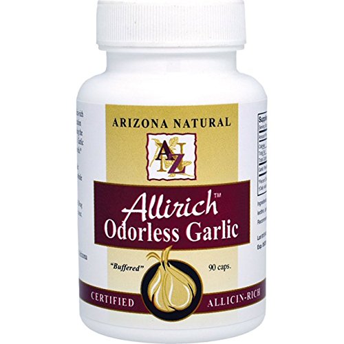 Arizona Natural Resources Allirich Odorless Garlic, 500mg, Capsules