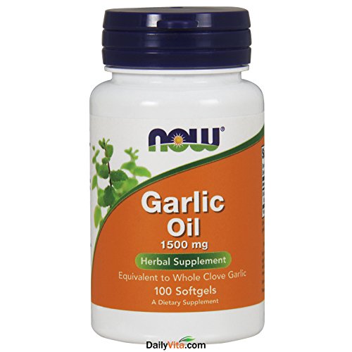 Now Foods, Garlic Oil 1500 mg