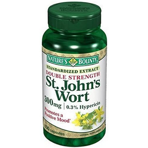 세인트존스워트 Natures Bounty St. Johns Wort 300 mg Caps 100 ct