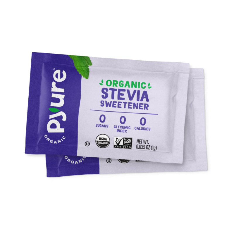 Pyure Organic Stevia Sweetener Granular Packets