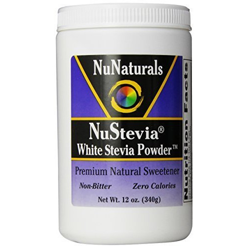 NuNaturals Nustevia White Stevia Maltodextrin Powder