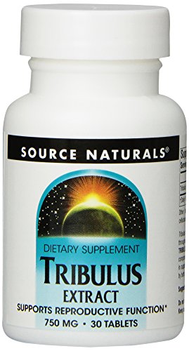 Source Naturals Tribulus Extract 750mg, Supports Reproductive Function, 30 Tablets