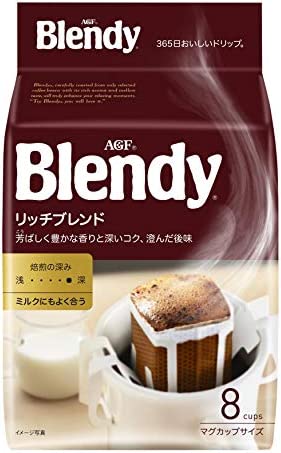 AGF 《부렌디》 레귤러・커피 drip 팩 모카 블렌드 8 포×12 포 【 drip 커피 】