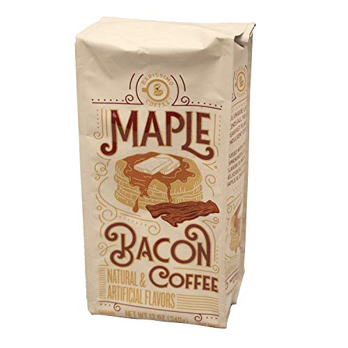 커피콩 Barissimo Maple Bacon Coffee, Ground 12 Ounces