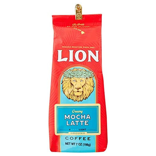 라이온 커피 모카라테 198g가루