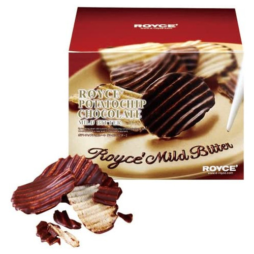 ROYCE 로이스 포테이토 칩 초콜릿 마일드비타 4개세트
