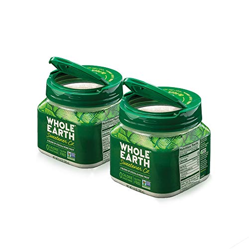 건강한 감미료 스테비아&나한과 280g 옵션 수량 택1 WHOLE EARTH Stevia & Monk Fruit Plant-Based Sweetener 9.8oz Jar