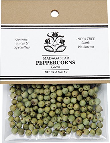 마다가스카르 그린 알후추 8g 수량 택1 India Tree MADAGASCAR Peppercorns, Green, 0.3 Ounce