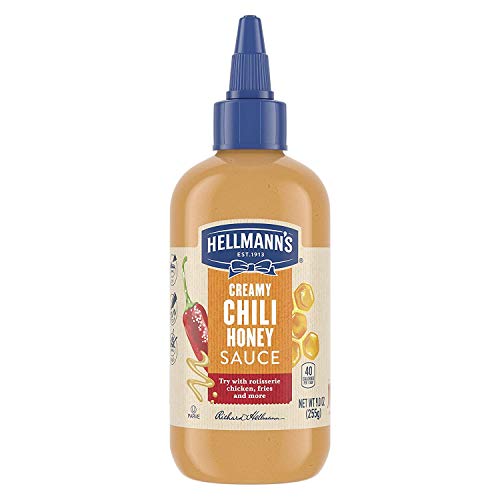 헬만스 크리미 칠리 허니 소스 255g x 2병 세트 Hellmann Creamy Chili Honey Sauce 9 oz ( 2 pack )