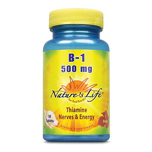 Natures Life Vitamin B-1 500 mg | 50 ct