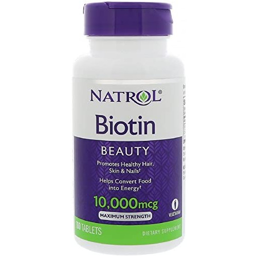 Natrol Biotin 10000 mcg, 100 Count