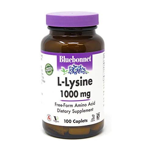 BlueBonnet L-Lysine 1000 mg Capsules