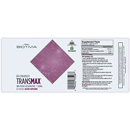 Biotivia Transmax 500 mg 60 Capsules