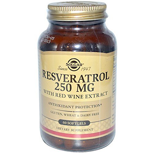 Solgar - Resveratrol With Red Wine Extract 250 mg.