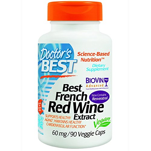 Best French Red Wine Extract 60mg