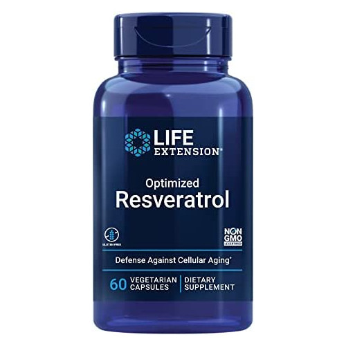Life Extension Optimized Resveratrol 60 Vegetarian Capsules