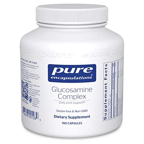 Pure Encapsulations - Glucosamine Complex - Dietary Supplement Cartilage Support with Manganese - 180 Capsules