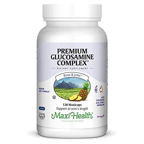 Maxi Health Premium Glucosamine Complex Joint Formula with MSM, 120 Count