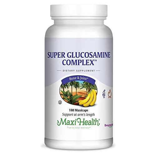 Maxi Health Super Glucosamine Complex - Joint Formula - with MSM - 90 Capsules - Kosher