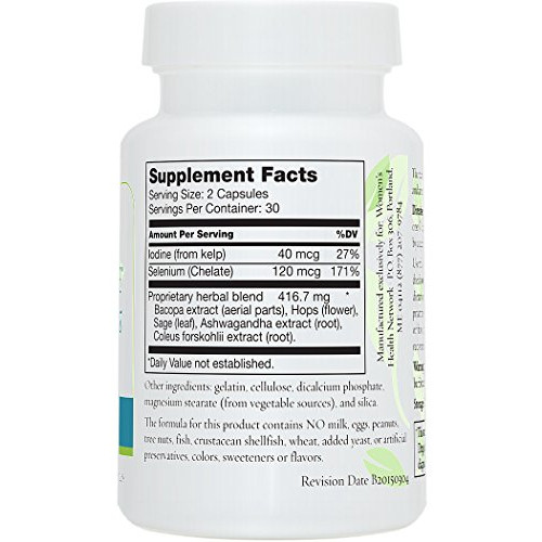 T-Balance Plus Thyroid Support by Womens Health Network - Natural Supplement for Thyroid Health