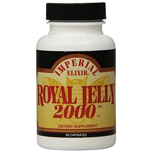 Imperial Elixir Royal Jelly, 2000 mg, 30 Capsules