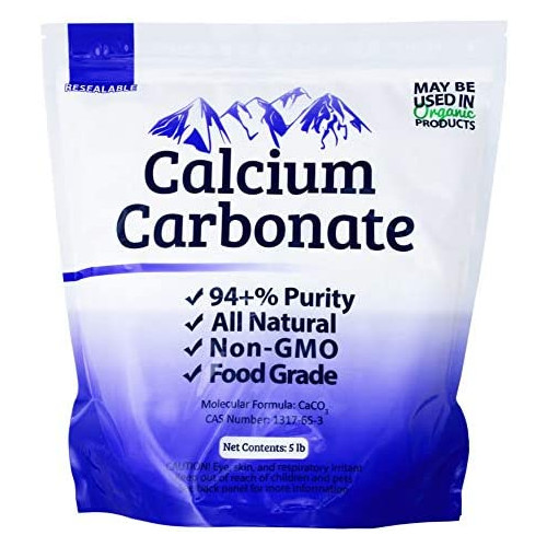 Food Grade 97+% Calcium Carbonate from Ground Limestone