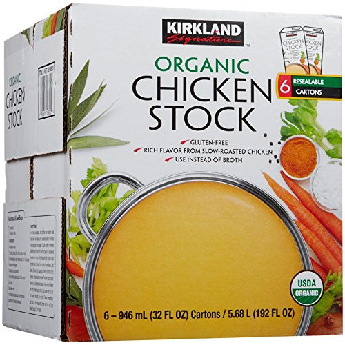 Signature Organic Chicken Stock, 32 fl. oz. , 6 Count