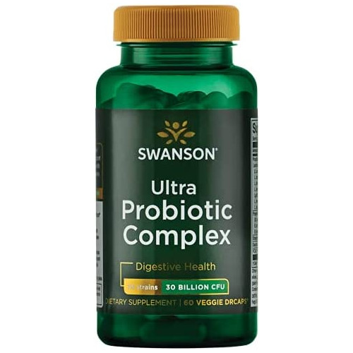 Swanson Ultra Probiotic Complex 30 Billion Cfu 60 Veg Capsules