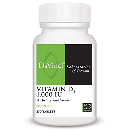 Davinci Labs - 비타민 D3 1000 IU 250 tabs Health Beauty