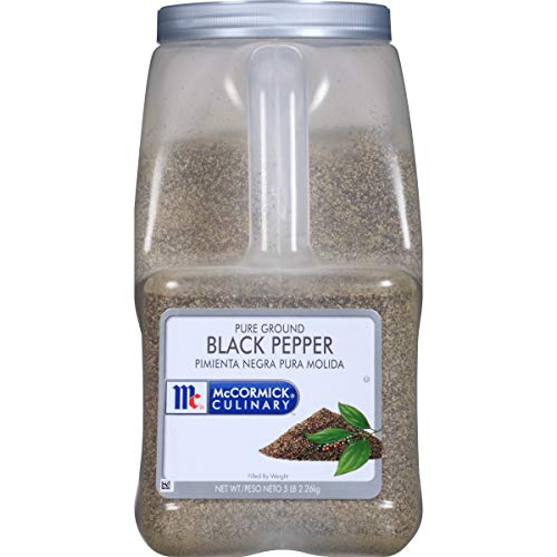 McCormick Pure Ground 매트 Pepper - 5 lb. container 3 per case