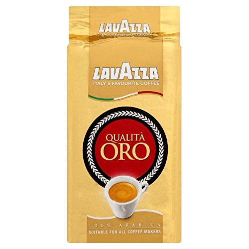 Lavazza Qualita Oro Caffe Ground Coffee (250g) - Pack of 6