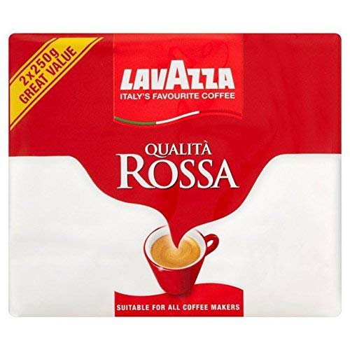 Lavazza Original Qualita Rossa Espresso Coffee - 2 x 250g
