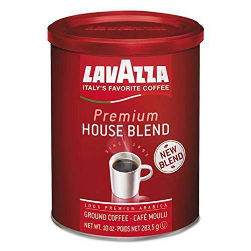 LAVAZZA Fat Free Ground Premium House Blend, 10 oz