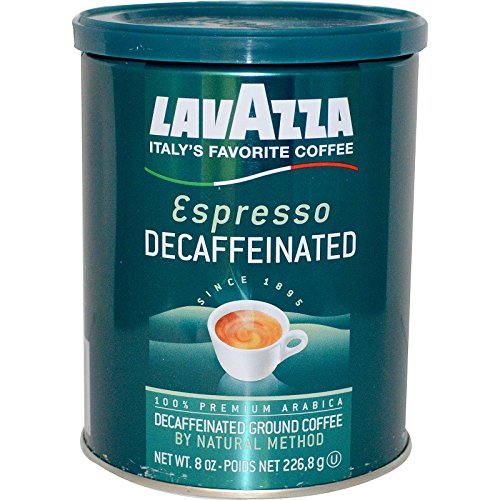 라바짜 Lavazza Decaffeinated Espresso Ground Coffee, 8 Ounce