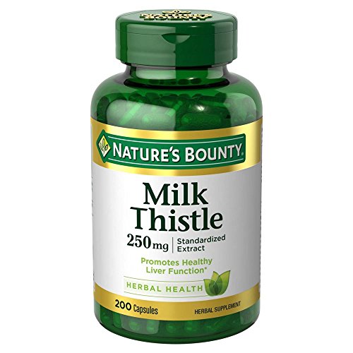 Natures Bounty Milk Thistle 250 mg Capsules 200 ea