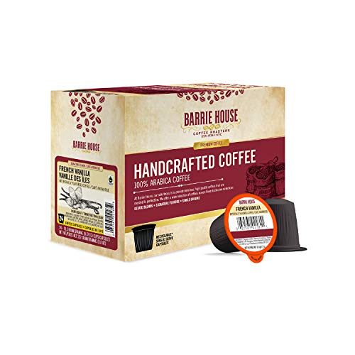 Barrie House Ethiopian Yirgacheffe Single Serve Coffee Pods, 24 Pack | High Acidity and Clean Finish | Compatible With Keurig K Cup Brewers | Small Batch Artisan Coffee in Convenient Single Cup Capsules