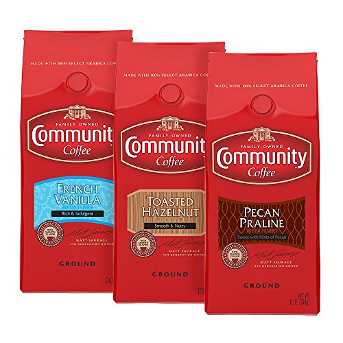 COMMUNITY COFFEE 커뮤니티 그라운드 커피 3종 세트 옵션 택1