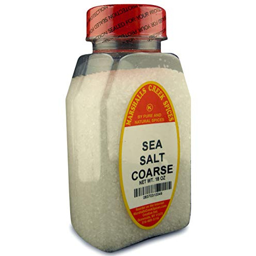 Marshalls Creek Spices Sea Salt Coarse, 18 Ounce
