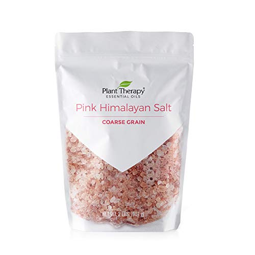 Plant Therapy Pink Himalayan Salt Coarse 2 lb bag Rich in Nutrients and Minerals to Improve Your Health