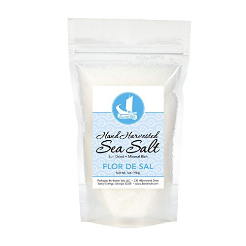 Iberian Salt Flor de Sal Hand Harvested Sea Salt