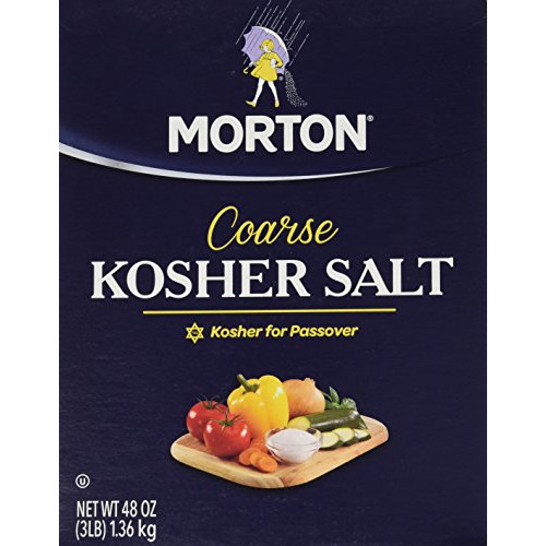 Morton Salt Kosher Salt, 3 lbs