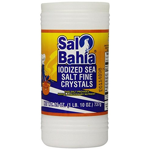 Sal Bahia Iodized Sea Salt Canister, 26 oz